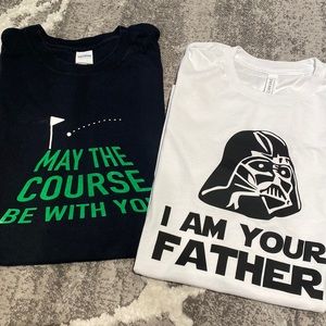 Men’s Large Star Wars Themed Shirts